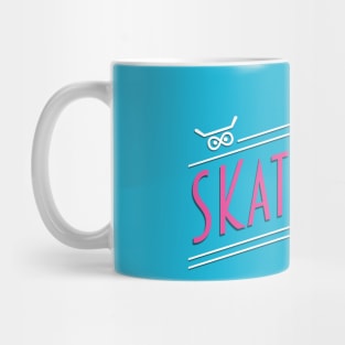 SKateReyes - Retro (Pink Writing) Mug